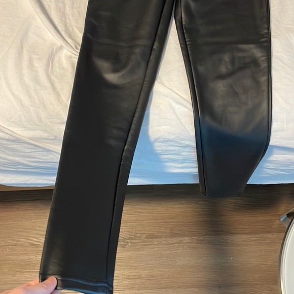 Faux Leather Leggings - US S - Picture 2 of 2
